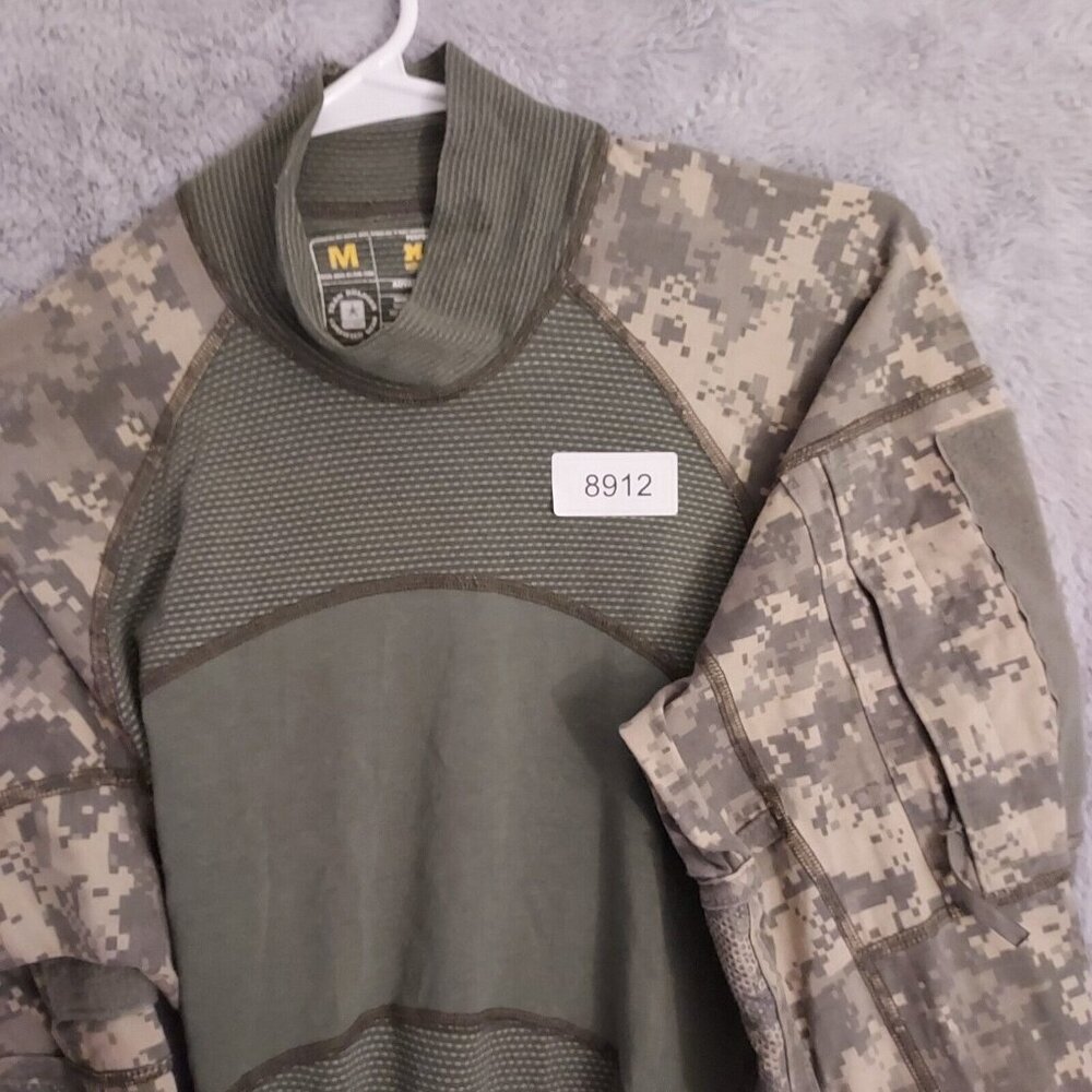 Massif Advanced Combat Shirt Mens Medium Type 1 Digital Camo US Army Paintball M - Picture 12 of 12